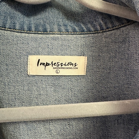 Light Blue Denim Jacket - Picture 3 of 4